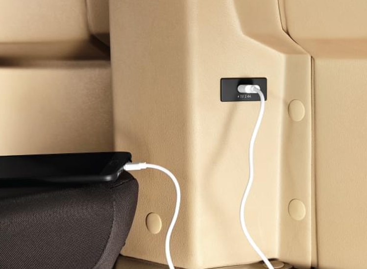Multiple-USB-charging-points